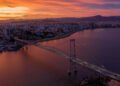 Ponte Hercilio Luz em Florianopolis