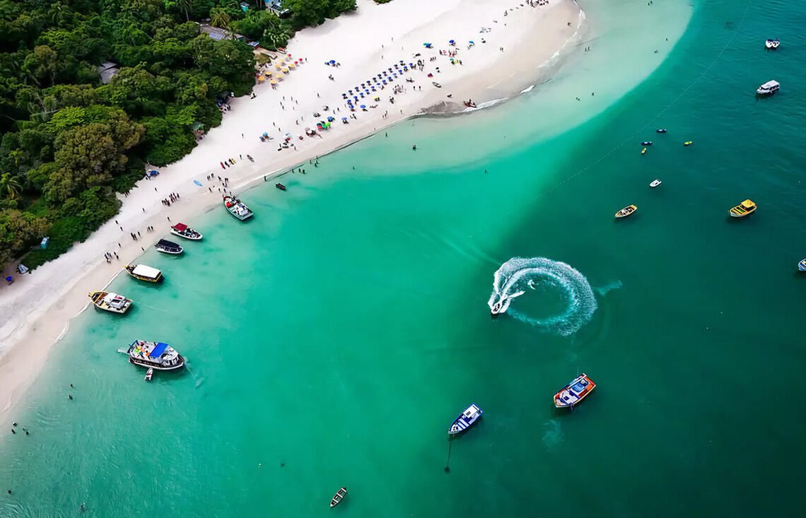 A Ilha do Campeche "o Caribe Catarinense"