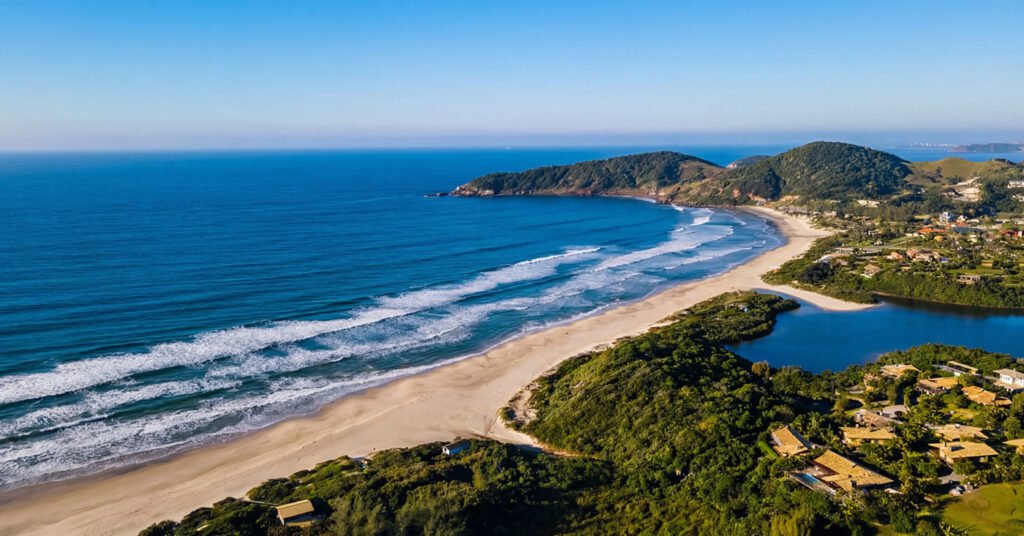 Praia do Rosa, em Imbituba