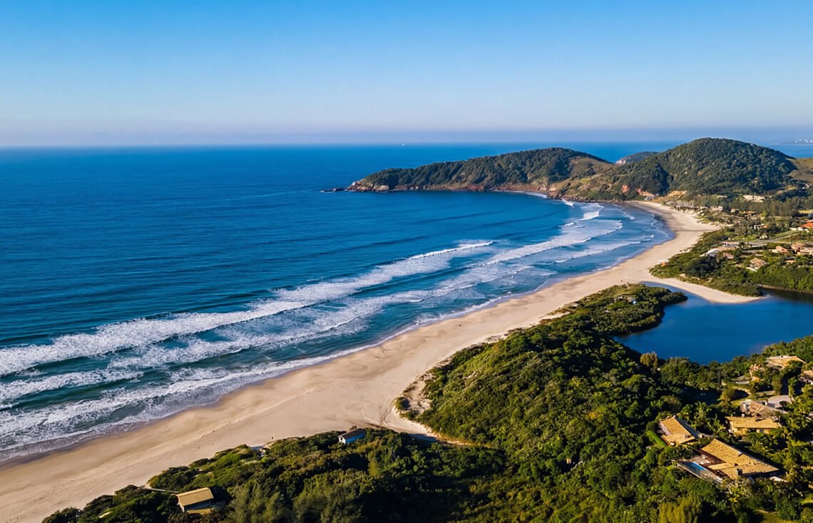 Praia do Rosa, em Imbituba
