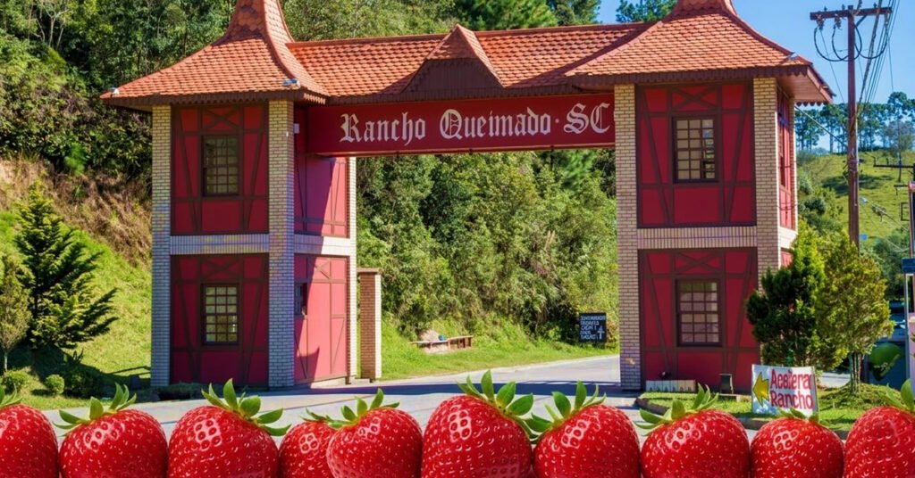 Rancho Queiamdo Capital Catarinense do Morango SC